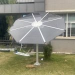 1.5kw Module Sun Single Axis Solar Tracker 1kw Single Axis Solar Tracker Kits 8pcs Panel Trackers System-4