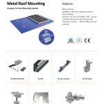 10kw Solar Roof Mounting System-2