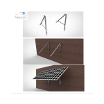 Balcony Mounting Kit For Home solar Wall Mount System solar Panel Mounting System For Balcony-5