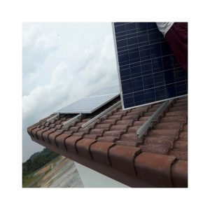 Curve Tile Solar Mounting solar Photovoltaic System For Commercial snow Load Capacity Solar Bracket-1