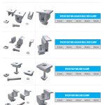 Solar Adjustable End Clamp solar Panel Adjustable End Clamp adjustable End Clamps For Solar Panel Mounting-3