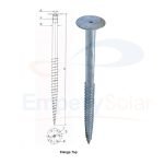 Solar Mounting System Earth Ground Screw Anchor ground Screw Pole Anchor ground Screw Pole Anchor-1