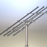 Solar Panel Pole Mounting System-5