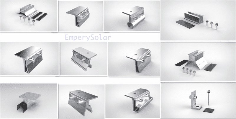 Tin Panel Seam Roof Clamp