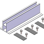 Solar Aluminum Mounting Rail Ce /tuv/sgs/ul Certificate-1